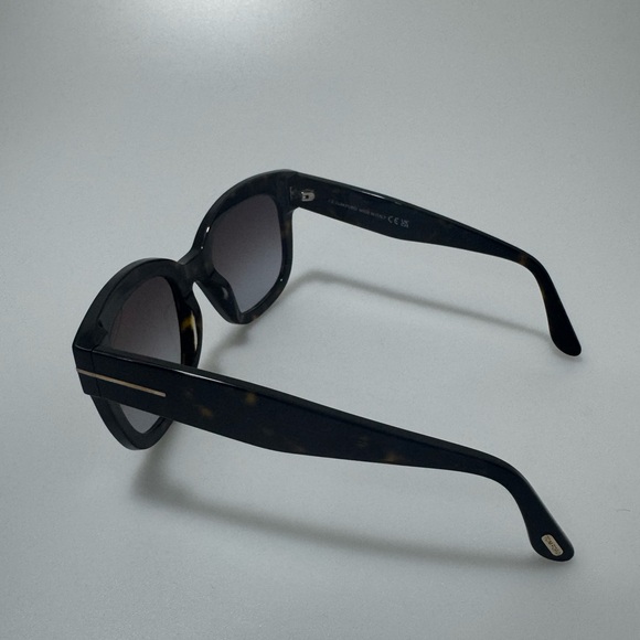 Tom Ford Beatrix 52MM Polarized Lens Square Sunglasses Havana Brown main image 2